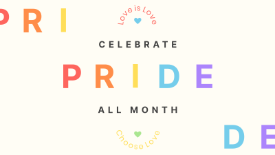 Pride All Month Facebook event cover Image Preview