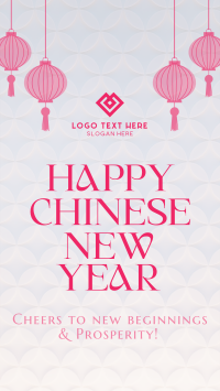 Lantern Chinese New Year Instagram Reel Image Preview