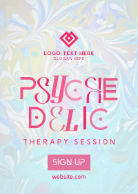 Psychedelic Therapy Session Poster Image Preview