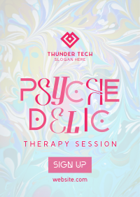 Psychedelic Therapy Session Poster Image Preview