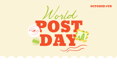 World Post Day Facebook event cover Image Preview