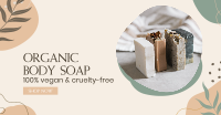 Organic Body Soap Facebook ad Image Preview