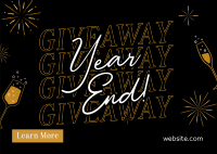 Year End Giveaway Postcard Image Preview