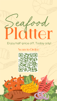 Seafood Platter Sale Video Image Preview