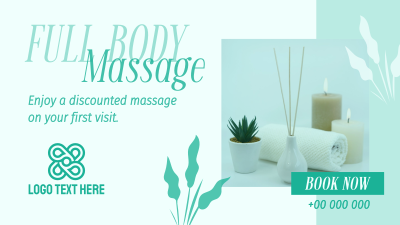 Relaxing Massage Therapy Facebook event cover Image Preview