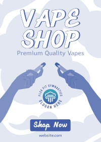 Premium Vapes Flyer Design