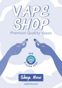 Premium Vapes Flyer Image Preview