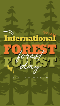 International Forest Day TikTok Video Design