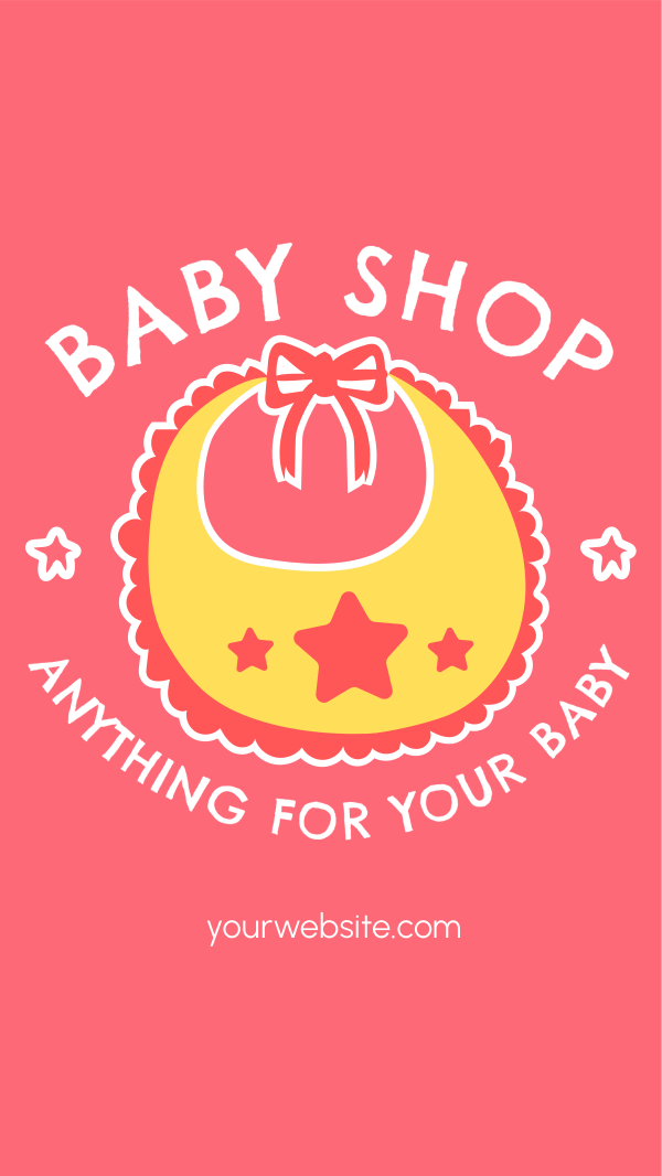 Baby Shop Facebook Story Design Image Preview