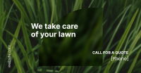 Lawn Care Service Facebook ad Image Preview