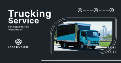 Trucking lines Facebook ad Image Preview