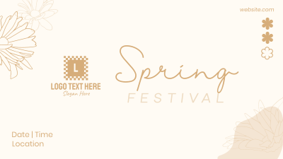 Spring Festival Facebook event cover