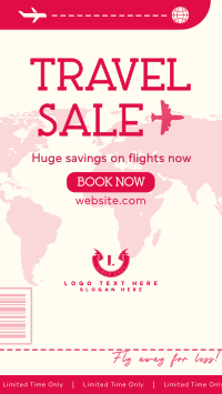 Travel Agency Sale Facebook Story Design