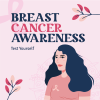 Breast Cancer Campaign Instagram Post Design