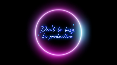 Be Productive Facebook event cover Image Preview