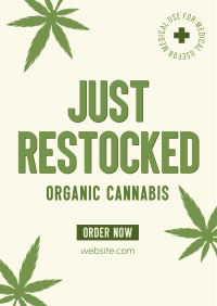 Cannabis on Stock Flyer Image Preview