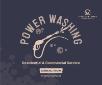 Pressure Washer Services Facebook Post Design
