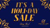 Holi-Day Sale Facebook event cover Image Preview