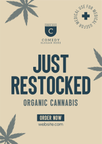 Cannabis on Stock Flyer Image Preview