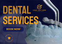 Dental Services Postcard Design