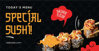 Special Sushi Facebook Ad Design