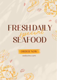 Seafood Buffet Poster Image Preview