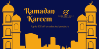 Ramadan Sale Twitter Post Design
