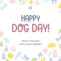 Dog Day Heart Instagram post Image Preview