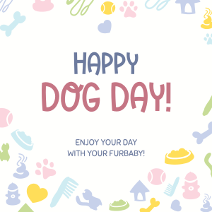 Dog Day Heart Instagram post Image Preview