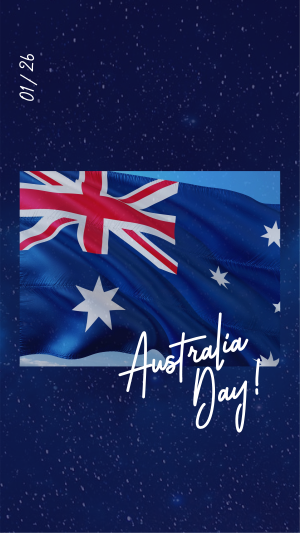 Australia Day Instagram story