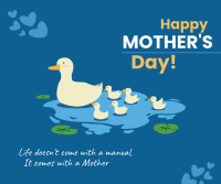 Mother Duck Facebook post | BrandCrowd Facebook post Maker