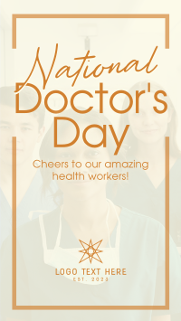 Celebrate National Doctors Day Instagram Reel Design
