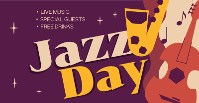 Special Jazz Day Facebook ad Image Preview