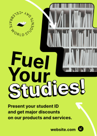 Fuel Your Studies Flyer Preview