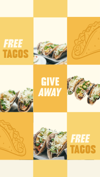 Tacos Giveaway TikTok Video Image Preview