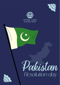 Pakistan Day Flag Flyer Image Preview