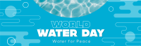 World Water Day Twitter Header Design