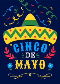 Cinco De Mayo Greeting Flyer Image Preview