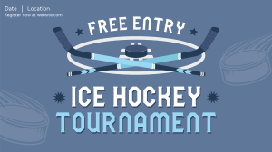 Ice Hockey Tournament YouTube Video Image Preview