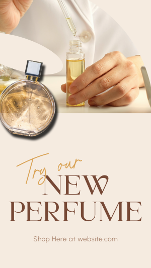 New Perfume Launch Facebook story Image Preview