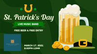 St. Patrick's Day Facebook event cover Image Preview