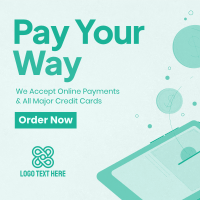 Digital Online Payment Linkedin Post Image Preview