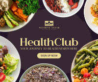 Healthy Club Facebook post Image Preview