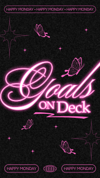 Goals On Deck Facebook Story Preview