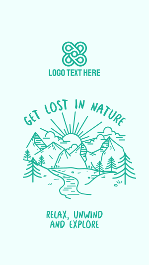 Lost In Nature Facebook story Image Preview