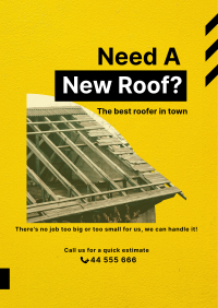 New Roof Flyer Image Preview