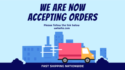 Fast Shipping Facebook event cover Image Preview