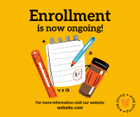 Enrollment Is Now Ongoing Facebook Post Image Preview
