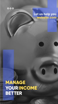 Piggy Bank Facebook story Image Preview