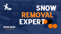 Snow Removal Expert Facebook Event Cover Design
